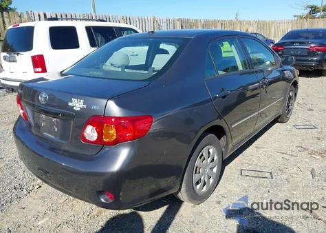 2010 Toyota Corolla Le from USA, damaged, VIN 2T1BU4EE4AC402023